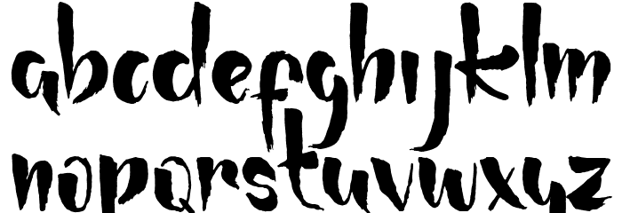 Karjo Motor Sport Demo Font LOWERCASE