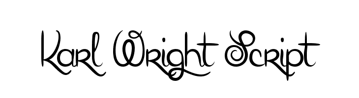 Karl Wright Script  免费字体下载