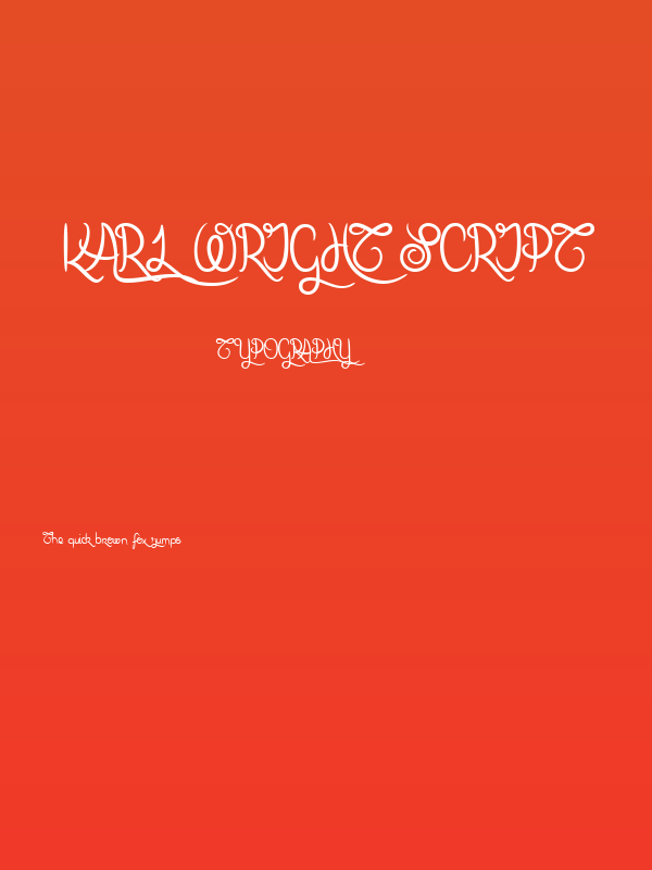 Karl Wright Script Poster