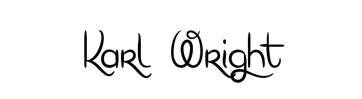 Karl Wright  フリーフォントのダウンロード