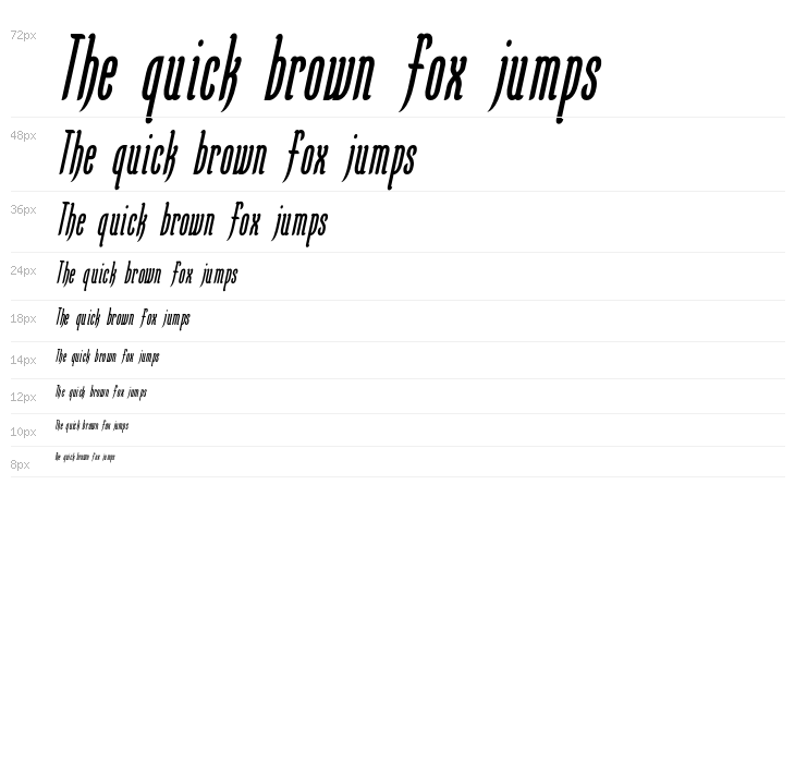 KarlKrausCondensedOblique Waterfall