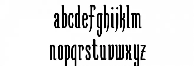 KarlKrausCondensed Schriftart Kleinbuchstaben