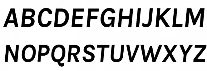 Karla Bold Italic خط أحرف كبيرة