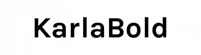 Karla Bold  免费字体下载
