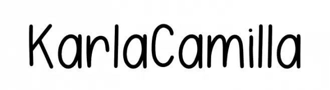 Karla Camilla  Frei Schriftart Herunterladen