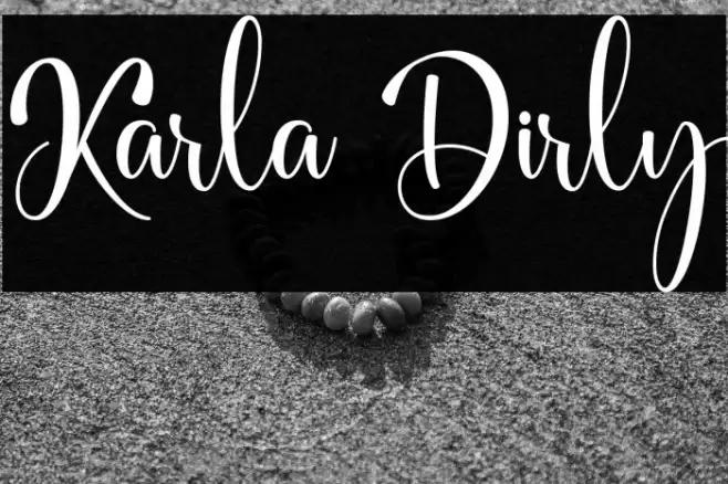 Karla Dirly Fonte examples