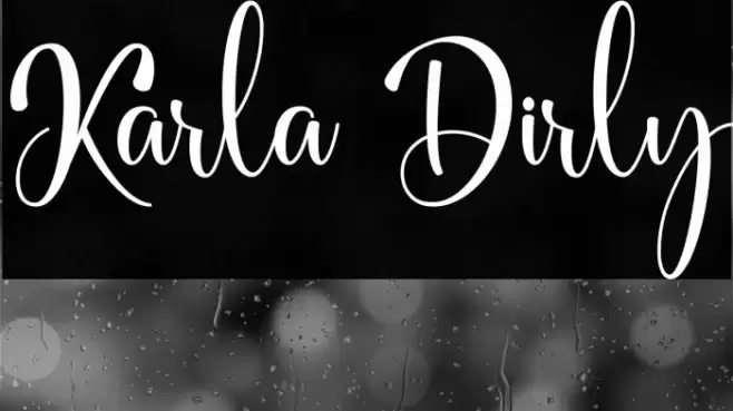 Karla Dirly Fonte examples