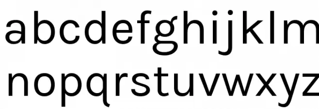 Karla Caratteri MINUSCOLO