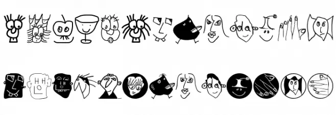 KarlasNrThree Font Litere mari