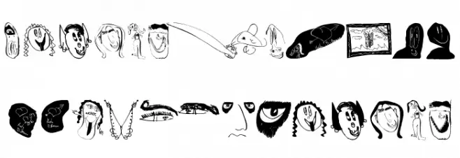 KarlasSketches Caratteri MINUSCOLO