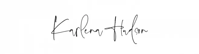 Karlena Hudson  baixar fontes gratis