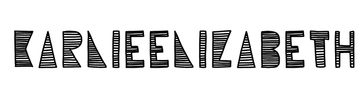 Karlie Elizabeth  Frei Schriftart Herunterladen