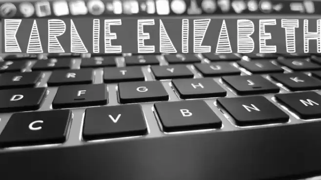 Karlie Elizabeth Font examples