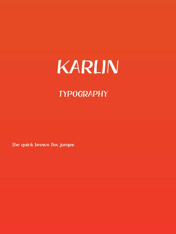 Karlin Poster