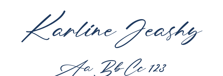Karline Jeashy Font Preview