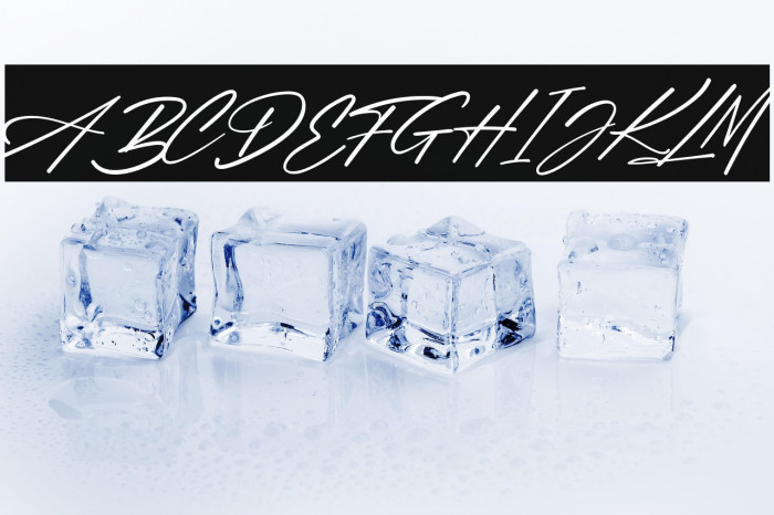 Karline Jeashy フォント examples