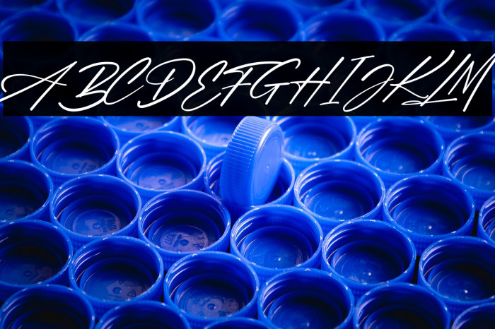 Karline Jeashy フォント examples