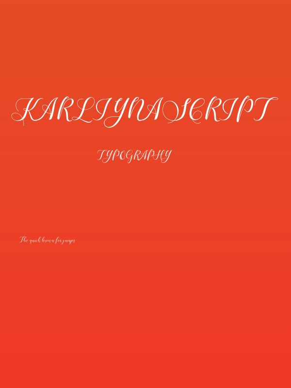 KarliynaScript Poster