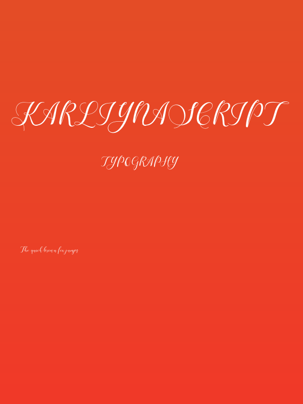 KarliynaScript Poster