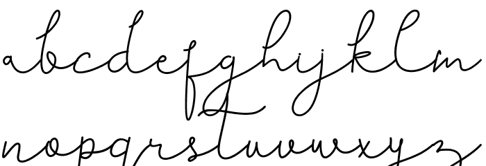 Karllia DEMO Font LOWERCASE