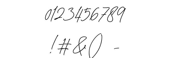 Karllina Font OTHER CHARS