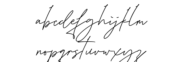Karllina Font LOWERCASE