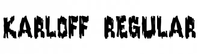 Karloff Regular  font caratteri gratis