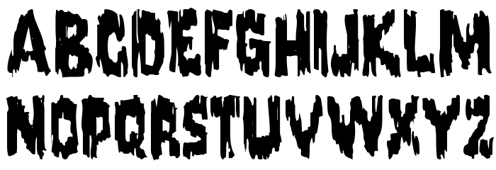 Karloff Regular Font LOWERCASE