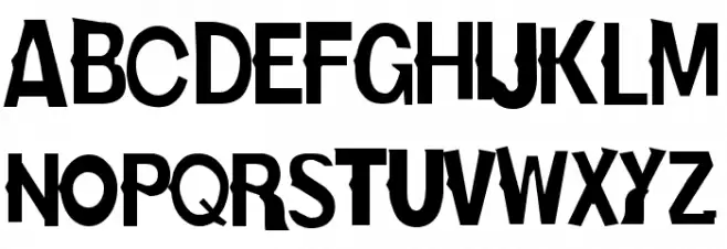 Karloff Font UPPERCASE