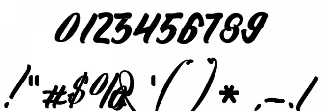 Karlote Font OTHER CHARS