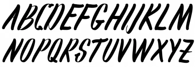 Karlote Font UPPERCASE