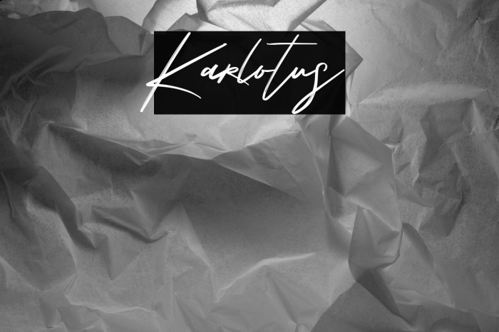 Karlotus Example 1