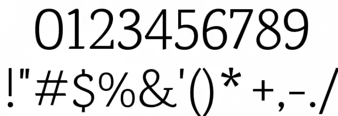 Karma Light Font OTHER CHARS