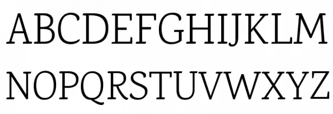 Karma Light Font UPPERCASE
