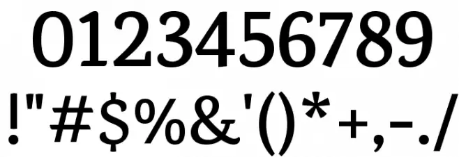 Karma SemiBold Font OTHER CHARS