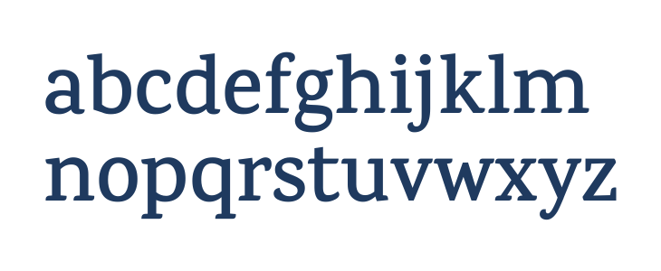 Karma SemiBold Lowercase