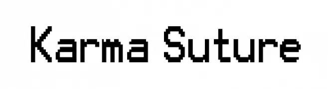 Karma Suture  フリーフォントのダウンロード