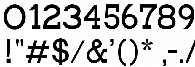 Karma Font OTHER CHARS