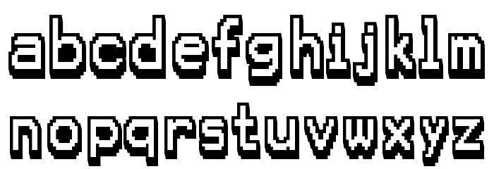 KarmaFuture-Regular Font LOWERCASE