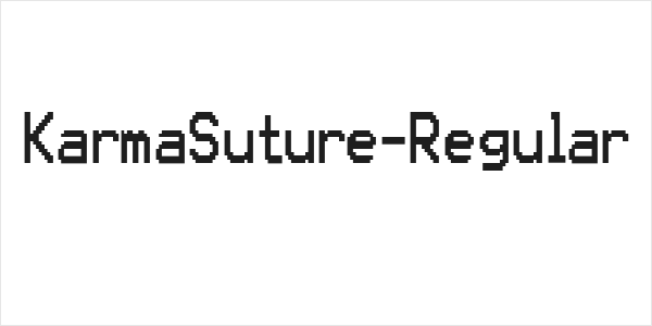 KarmaSuture-Regular Logo