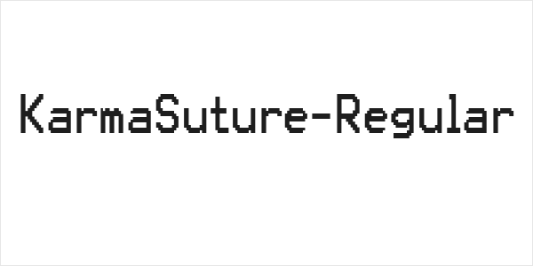 KarmaSuture-Regular Logo