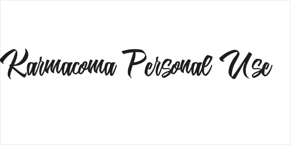 Karmacoma Personal Use  Logo