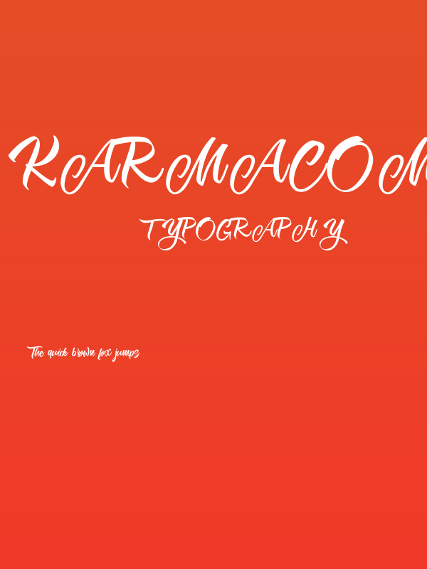 Karmacoma Personal Use  Poster