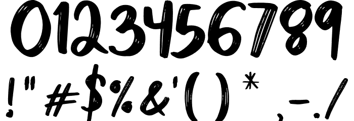 Karmany Regular Font OTHER CHARS