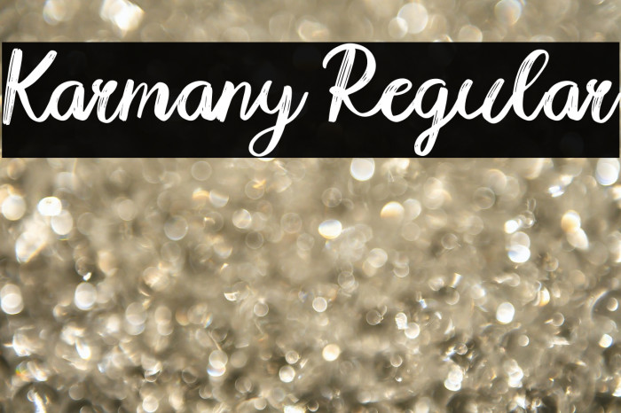 Karmany Regular Example 2