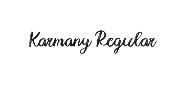 Karmany Regular Logo
