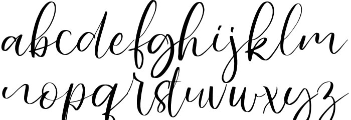 Karmila Font LOWERCASE