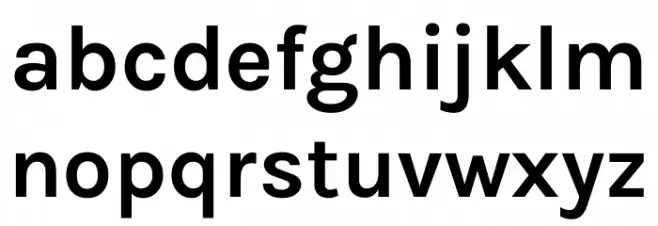 Karmilla Bold خط أحرف صغيرة