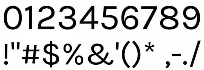 Karmilla Regular Font OTHER CHARS