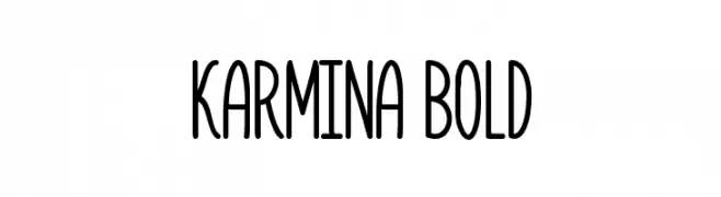 Karmina Bold  Fuentes Gratis Descargar